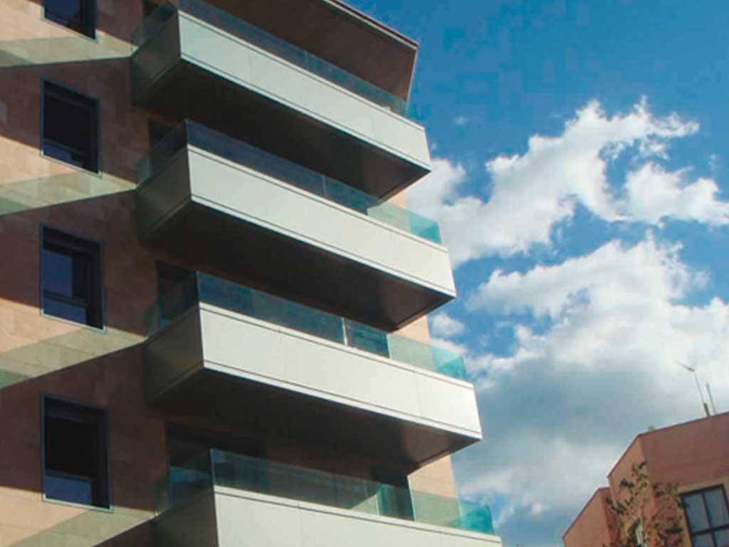 Edificio de viviendas de Balanguera esquina Goethe en Palma en el año 2009