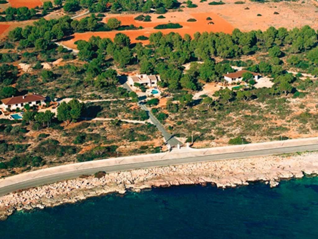 Conjunto de chalets de Sa Rápita el año 1989