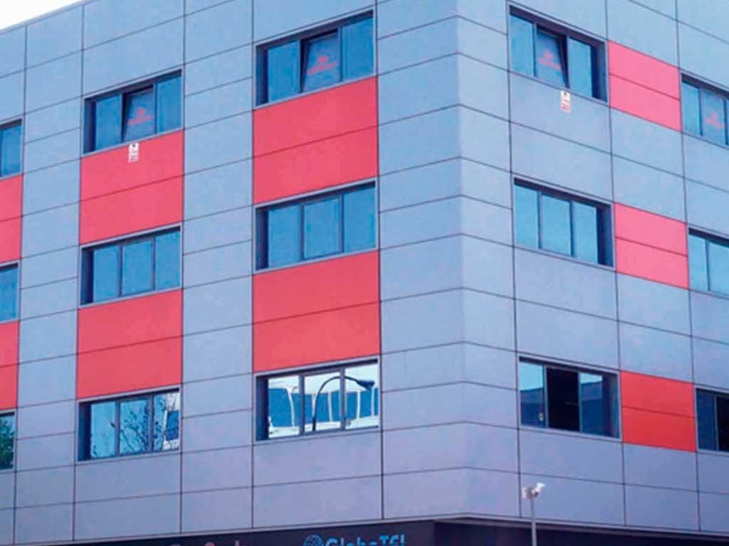 Edificio Gremi Passamaners 5 en polígono Son Rossinyol de Palma de Mallorca en el año 2007