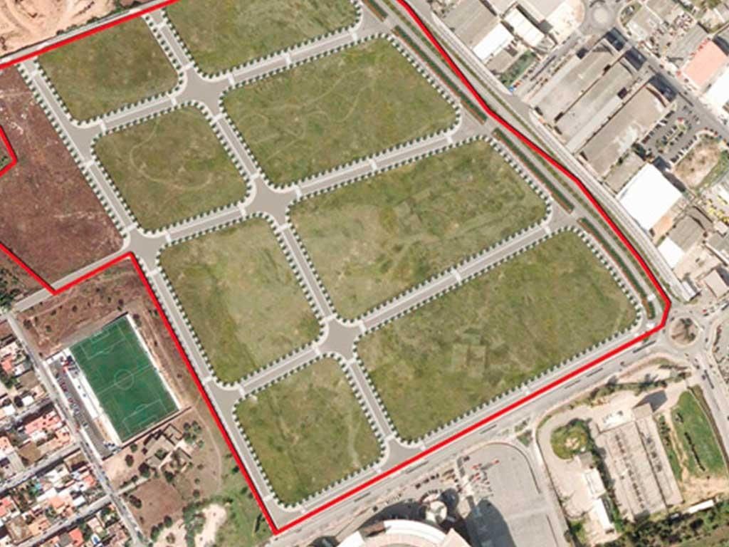 Suelo para el Plan Parcial Cas Pastors SUNP 32-02 en Palma de Mallorca